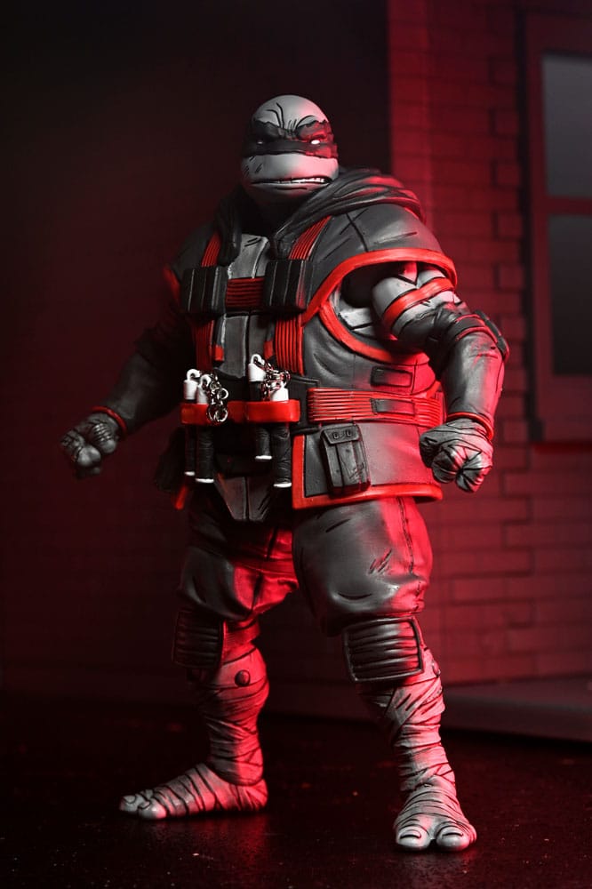 🧪 LAB | SU ORDINAZIONE Teenage Mutant Ninja Turtles (The Last Ronin The Lost Years) Action Figure Michelangelo Nightwatcher 18 cm