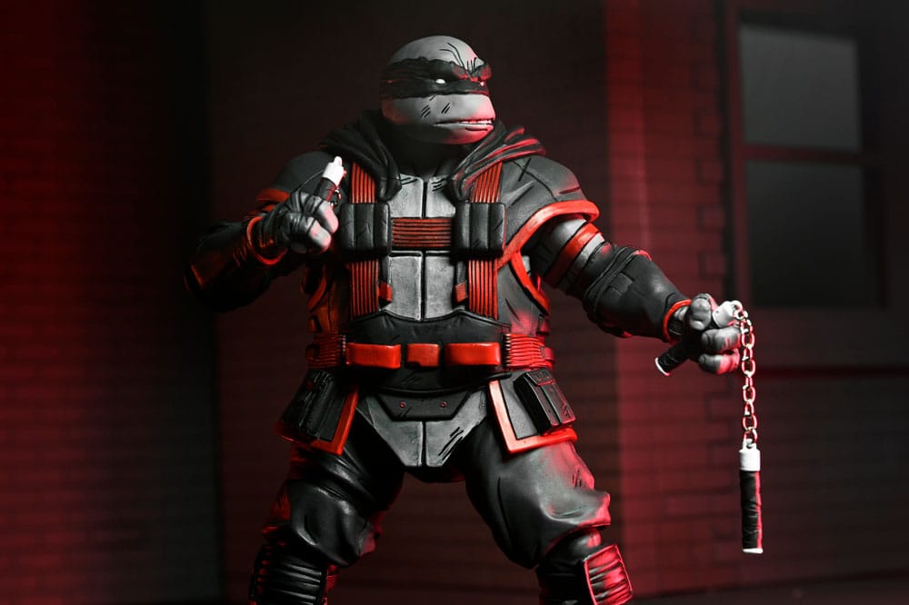 🧪 LAB | SU ORDINAZIONE Teenage Mutant Ninja Turtles (The Last Ronin The Lost Years) Action Figure Michelangelo Nightwatcher 18 cm