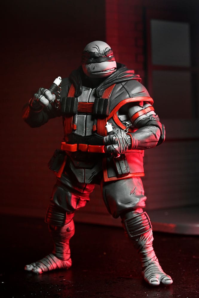 🧪 LAB | SU ORDINAZIONE Teenage Mutant Ninja Turtles (The Last Ronin The Lost Years) Action Figure Michelangelo Nightwatcher 18 cm