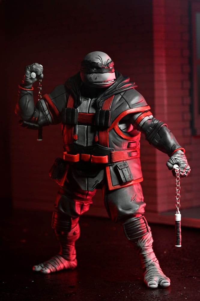 🧪 LAB | SU ORDINAZIONE Teenage Mutant Ninja Turtles (The Last Ronin The Lost Years) Action Figure Michelangelo Nightwatcher 18 cm