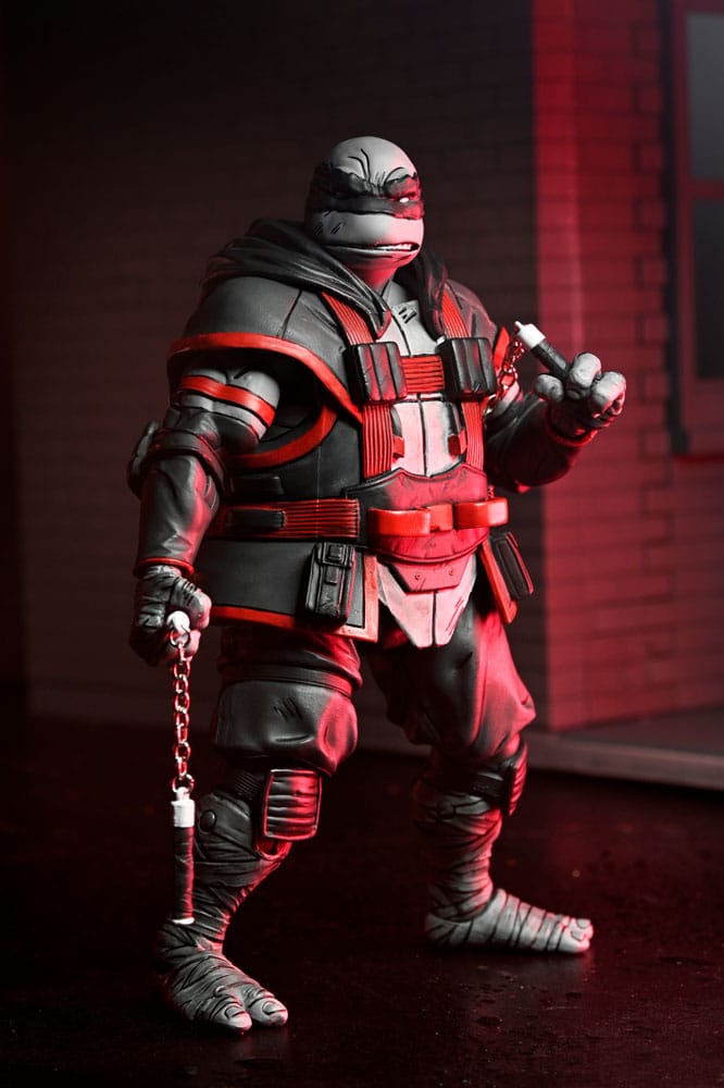 🧪 LAB | SU ORDINAZIONE Teenage Mutant Ninja Turtles (The Last Ronin The Lost Years) Action Figure Michelangelo Nightwatcher 18 cm
