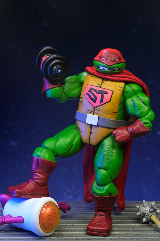 🧪 LAB | SU ORDINAZIONE Teenage Mutant Ninja Turtles (Mirage Comics) Action Figure Super Turtle 18 cm