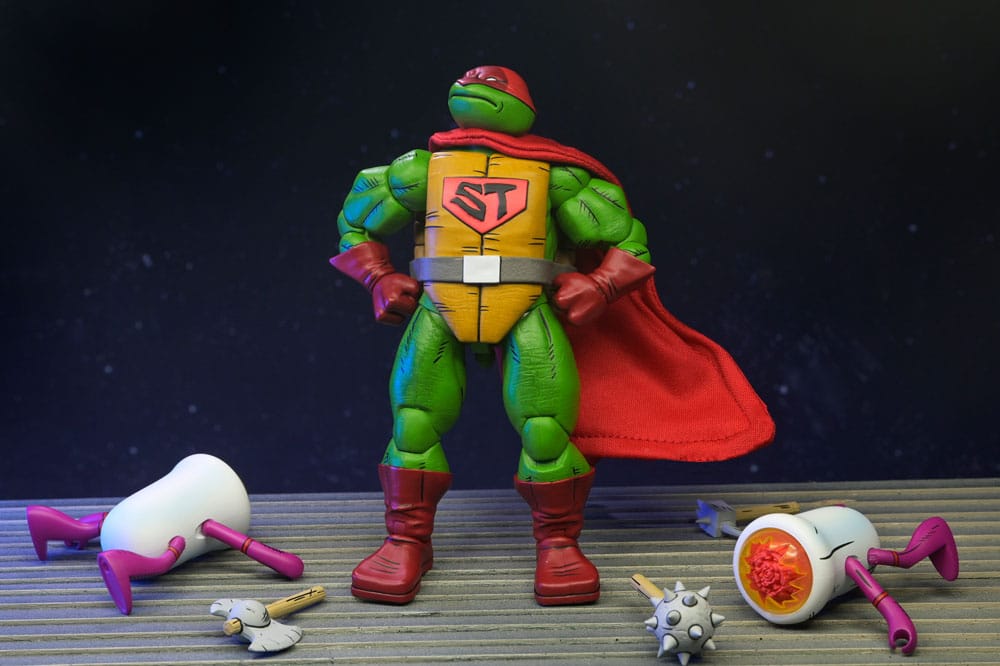 🧪 LAB | SU ORDINAZIONE Teenage Mutant Ninja Turtles (Mirage Comics) Action Figure Super Turtle 18 cm