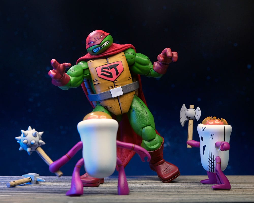 🧪 LAB | SU ORDINAZIONE Teenage Mutant Ninja Turtles (Mirage Comics) Action Figure Super Turtle 18 cm