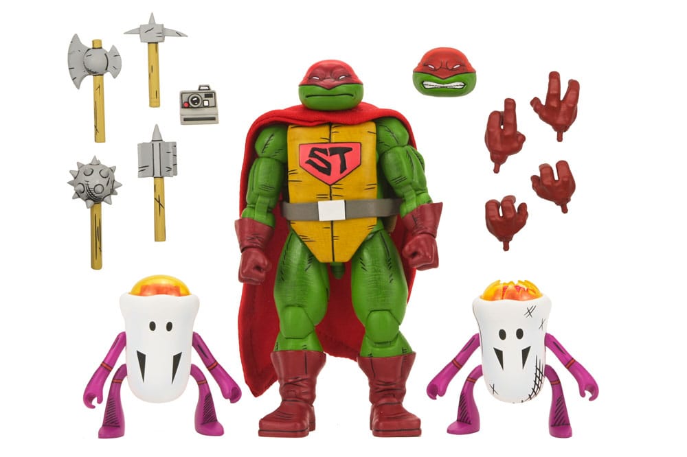 🧪 LAB | SU ORDINAZIONE Teenage Mutant Ninja Turtles (Mirage Comics) Action Figure Super Turtle 18 cm