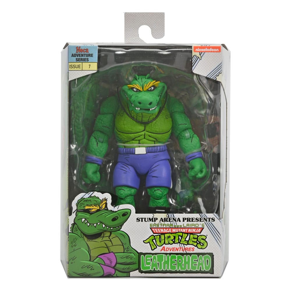 🧪 LAB | SU ORDINAZIONE Teenage Mutant Ninja Turtles (Archie Comics) Action Figure Stump Wrestling Leatherhead 18 cm