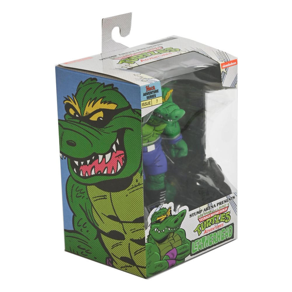 🧪 LAB | SU ORDINAZIONE Teenage Mutant Ninja Turtles (Archie Comics) Action Figure Stump Wrestling Leatherhead 18 cm