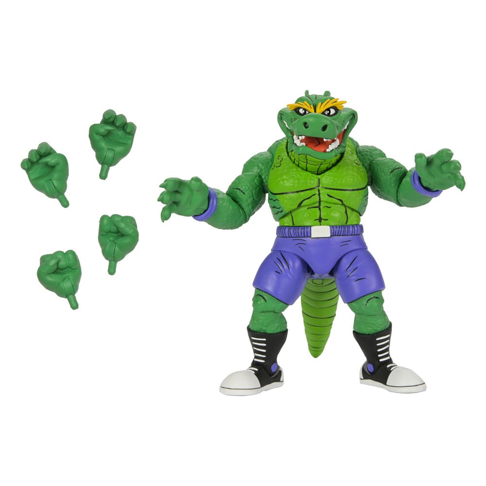 🧪 LAB | SU ORDINAZIONE Teenage Mutant Ninja Turtles (Archie Comics) Action Figure Stump Wrestling Leatherhead 18 cm