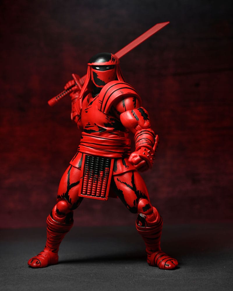 🧪 LAB | SU ORDINAZIONE Teenage Mutant Ninja Turtles (Mirage Comics) Action Figure Red and Black Foot Enforcer 18 cm