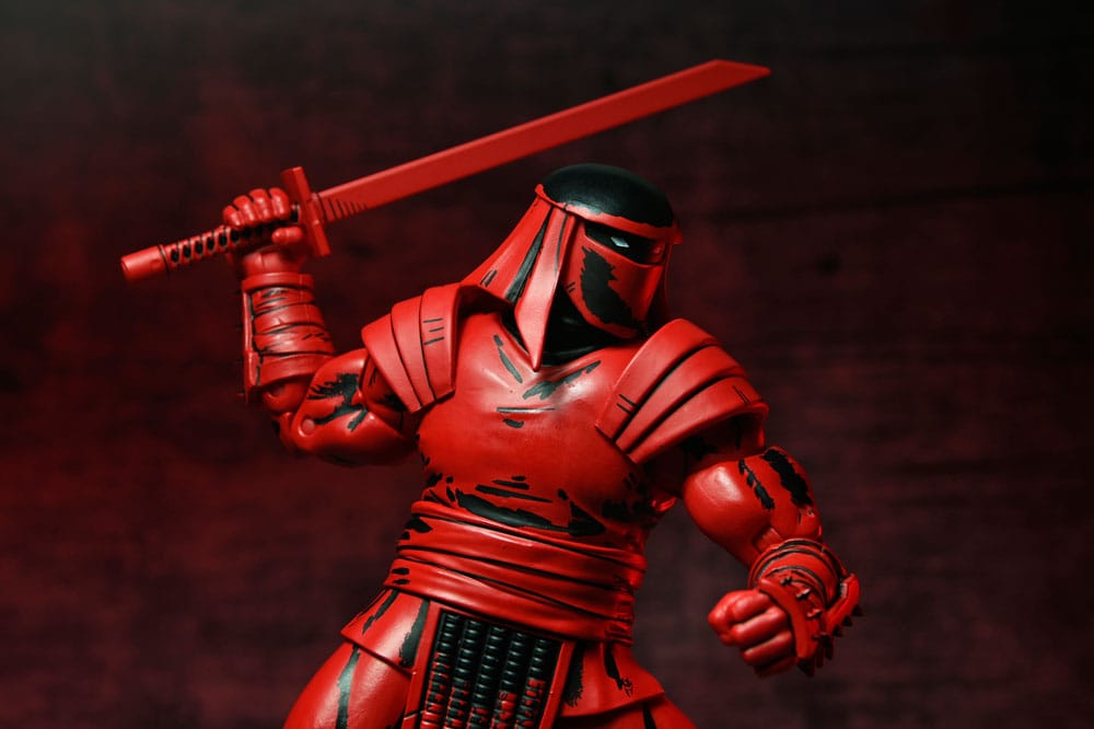 🧪 LAB | SU ORDINAZIONE Teenage Mutant Ninja Turtles (Mirage Comics) Action Figure Red and Black Foot Enforcer 18 cm