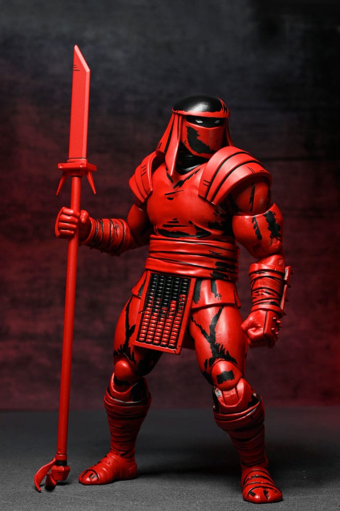 🧪 LAB | SU ORDINAZIONE Teenage Mutant Ninja Turtles (Mirage Comics) Action Figure Red and Black Foot Enforcer 18 cm