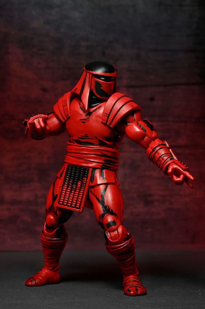 🧪 LAB | SU ORDINAZIONE Teenage Mutant Ninja Turtles (Mirage Comics) Action Figure Red and Black Foot Enforcer 18 cm