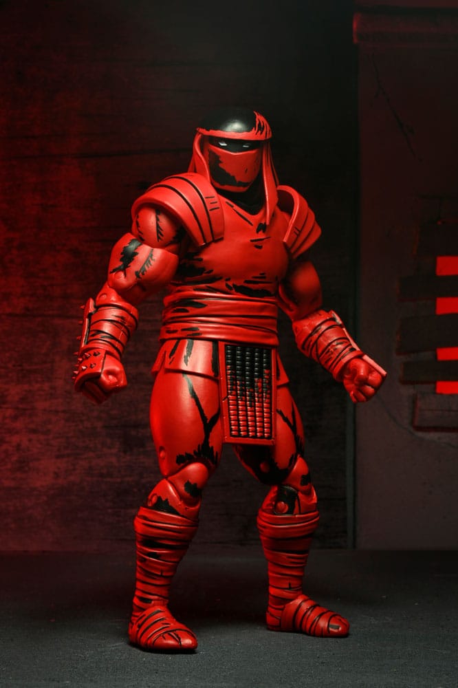 🧪 LAB | SU ORDINAZIONE Teenage Mutant Ninja Turtles (Mirage Comics) Action Figure Red and Black Foot Enforcer 18 cm
