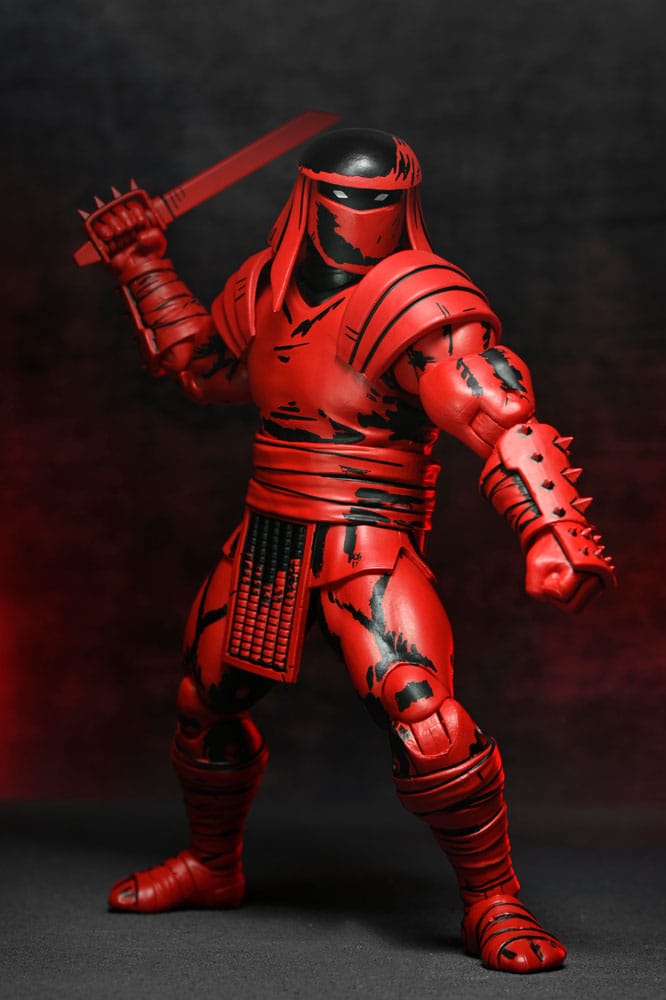🧪 LAB | SU ORDINAZIONE Teenage Mutant Ninja Turtles (Mirage Comics) Action Figure Red and Black Foot Enforcer 18 cm