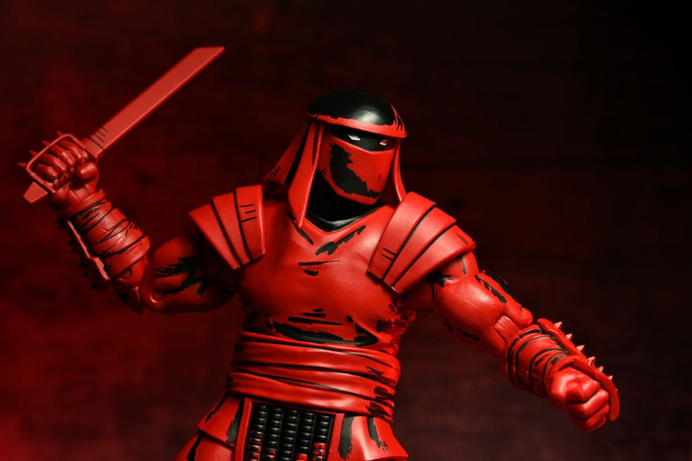 🧪 LAB | SU ORDINAZIONE Teenage Mutant Ninja Turtles (Mirage Comics) Action Figure Red and Black Foot Enforcer 18 cm