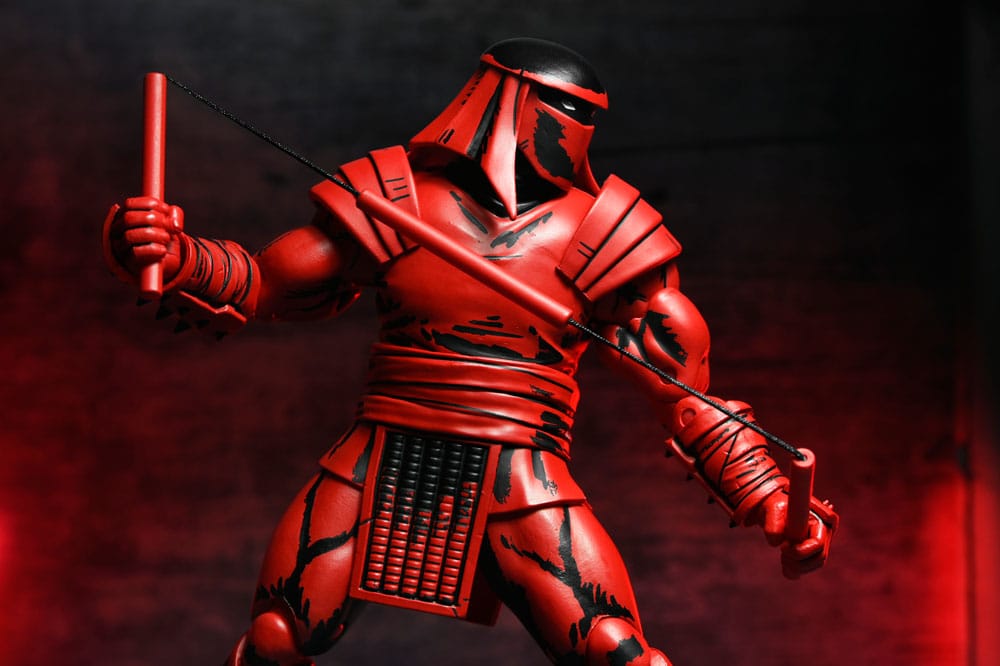 🧪 LAB | SU ORDINAZIONE Teenage Mutant Ninja Turtles (Mirage Comics) Action Figure Red and Black Foot Enforcer 18 cm