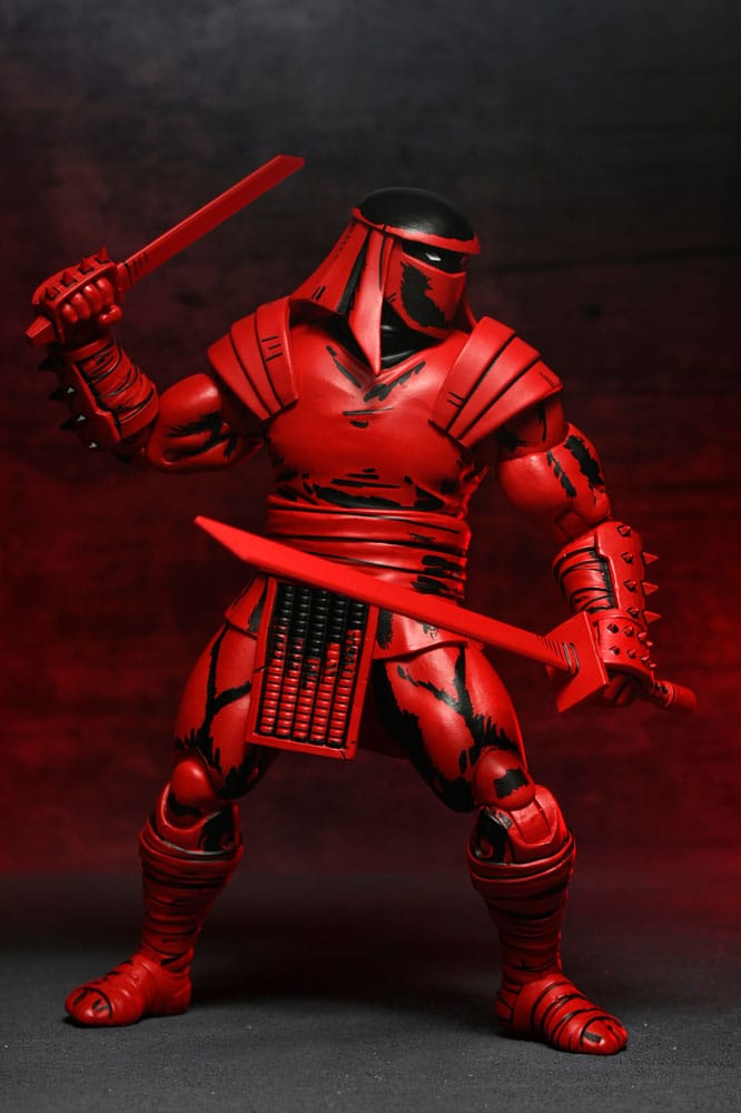 🧪 LAB | SU ORDINAZIONE Teenage Mutant Ninja Turtles (Mirage Comics) Action Figure Red and Black Foot Enforcer 18 cm