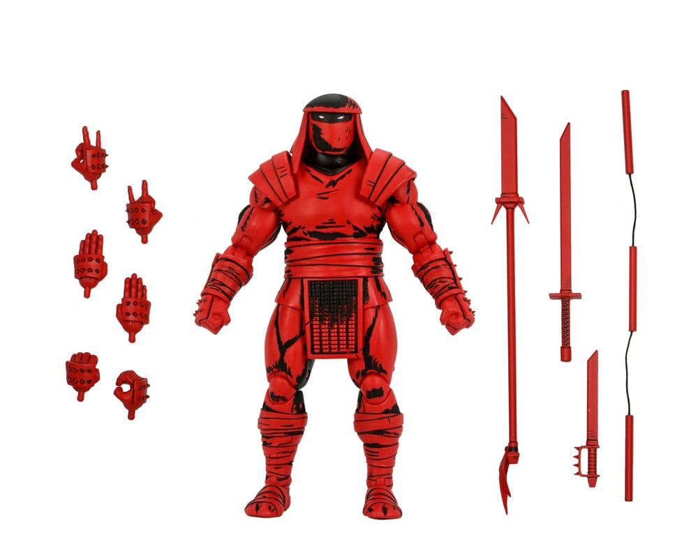 🧪 LAB | SU ORDINAZIONE Teenage Mutant Ninja Turtles (Mirage Comics) Action Figure Red and Black Foot Enforcer 18 cm