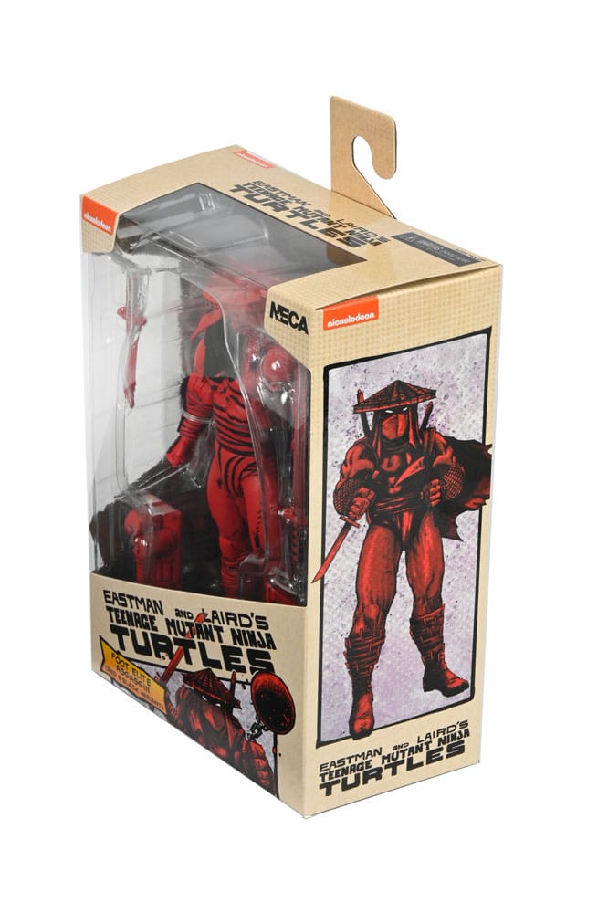 🧪 LAB | SU ORDINAZIONE Teenage Mutant Ninja Turtles (Mirage Comics) Action Figure Red and Black Foot Assassin 18 cm