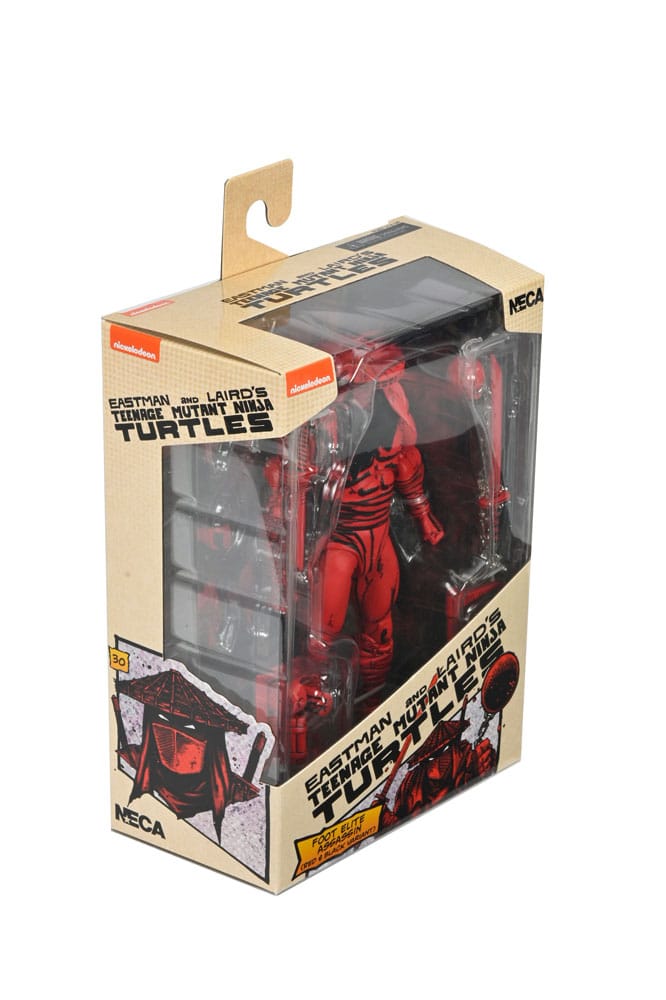 🧪 LAB | SU ORDINAZIONE Teenage Mutant Ninja Turtles (Mirage Comics) Action Figure Red and Black Foot Assassin 18 cm