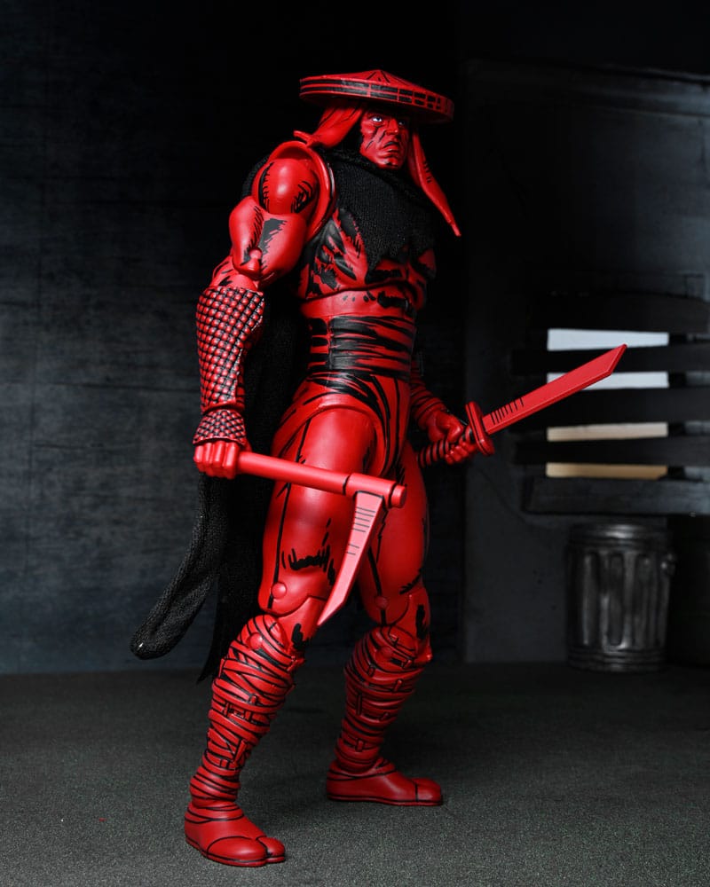 🧪 LAB | SU ORDINAZIONE Teenage Mutant Ninja Turtles (Mirage Comics) Action Figure Red and Black Foot Assassin 18 cm