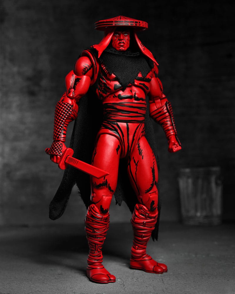 🧪 LAB | SU ORDINAZIONE Teenage Mutant Ninja Turtles (Mirage Comics) Action Figure Red and Black Foot Assassin 18 cm