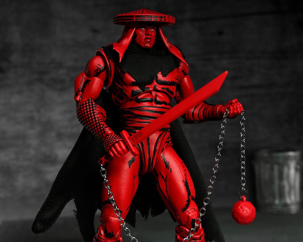 🧪 LAB | SU ORDINAZIONE Teenage Mutant Ninja Turtles (Mirage Comics) Action Figure Red and Black Foot Assassin 18 cm