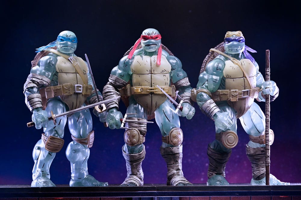 🧪 LAB | SU ORDINAZIONE Teenage Mutant Ninja Turtles (The Last Ronin) Action Figure 3-Pack Ghost Brothers 18 cm