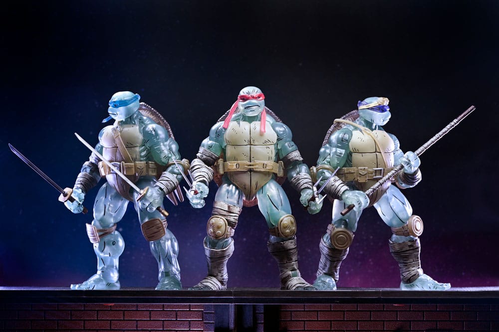 🧪 LAB | SU ORDINAZIONE Teenage Mutant Ninja Turtles (The Last Ronin) Action Figure 3-Pack Ghost Brothers 18 cm