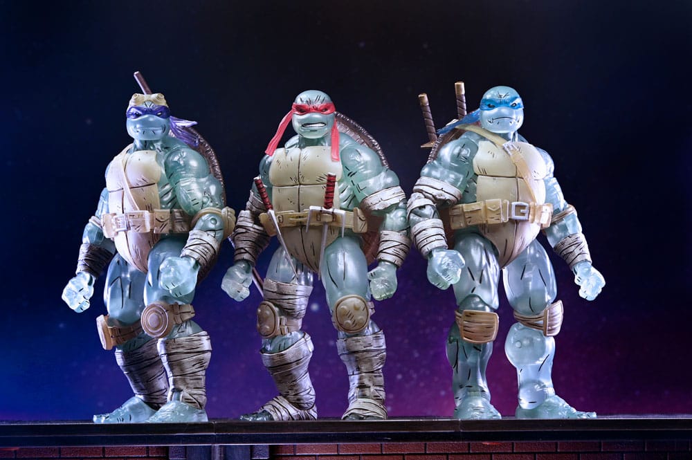 🧪 LAB | SU ORDINAZIONE Teenage Mutant Ninja Turtles (The Last Ronin) Action Figure 3-Pack Ghost Brothers 18 cm