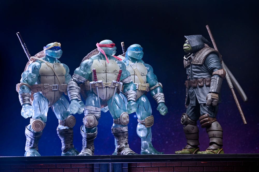 🧪 LAB | SU ORDINAZIONE Teenage Mutant Ninja Turtles (The Last Ronin) Action Figure 3-Pack Ghost Brothers 18 cm