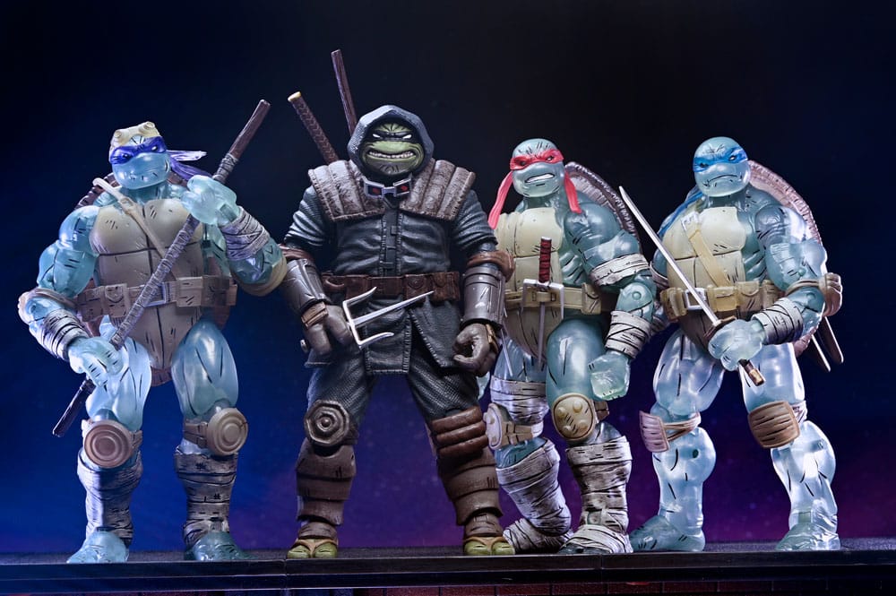 🧪 LAB | SU ORDINAZIONE Teenage Mutant Ninja Turtles (The Last Ronin) Action Figure 3-Pack Ghost Brothers 18 cm