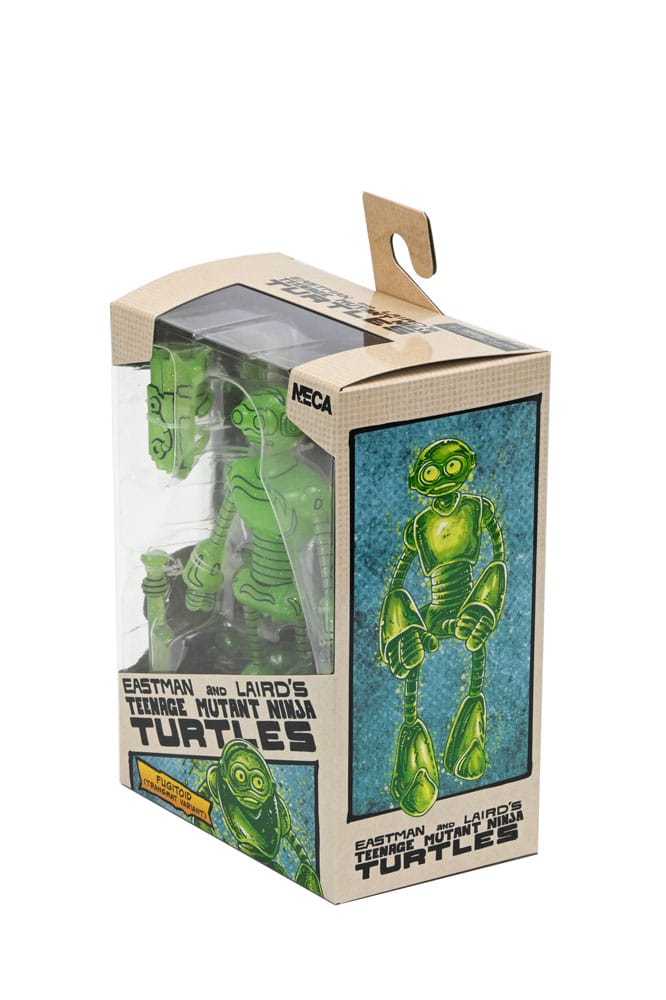 🧪 LAB | SU ORDINAZIONE Teenage Mutant Ninja Turtles (Mirage Comics) Action Figure Transmat Fugitoid GID 18 cm