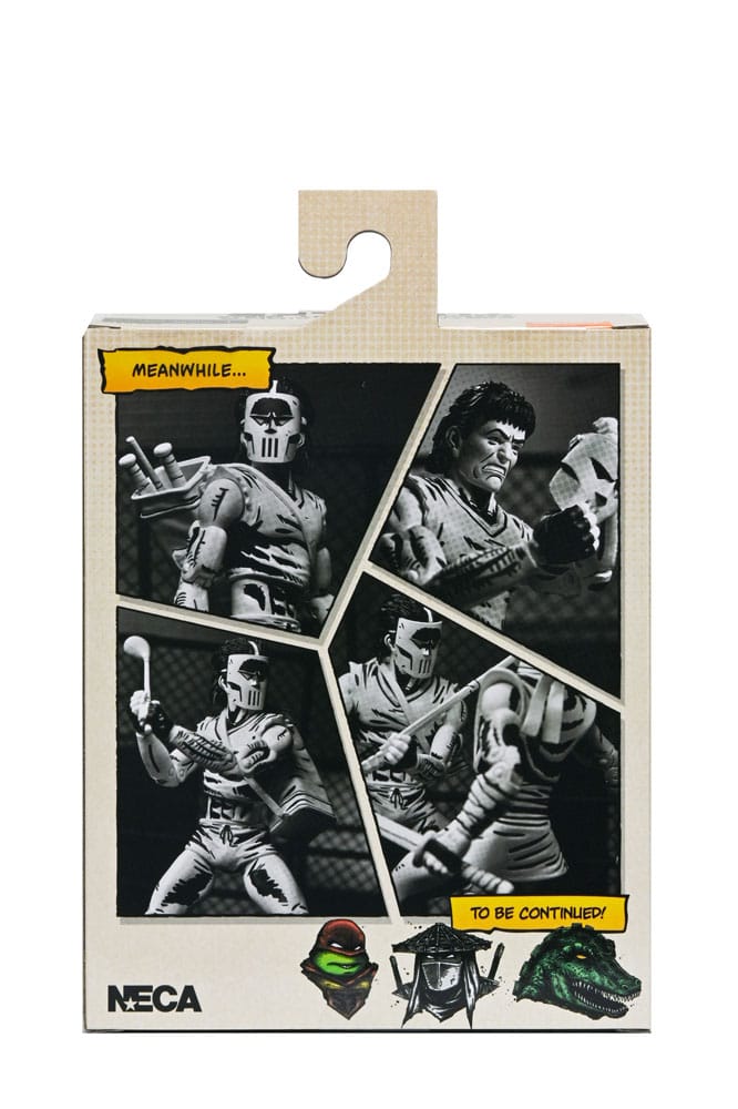 🧪 LAB | SU ORDINAZIONE Teenage Mutant Ninja Turtles Action Figure Casey Jones Black & White 18 cm