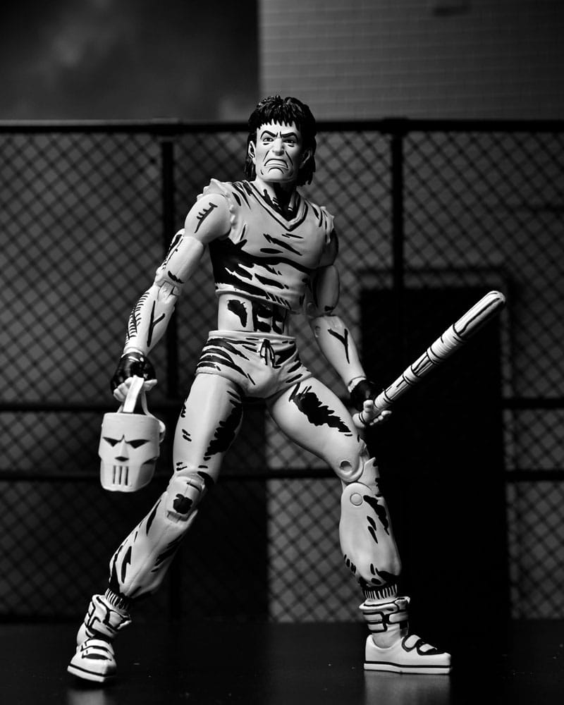 🧪 LAB | SU ORDINAZIONE Teenage Mutant Ninja Turtles Action Figure Casey Jones Black & White 18 cm