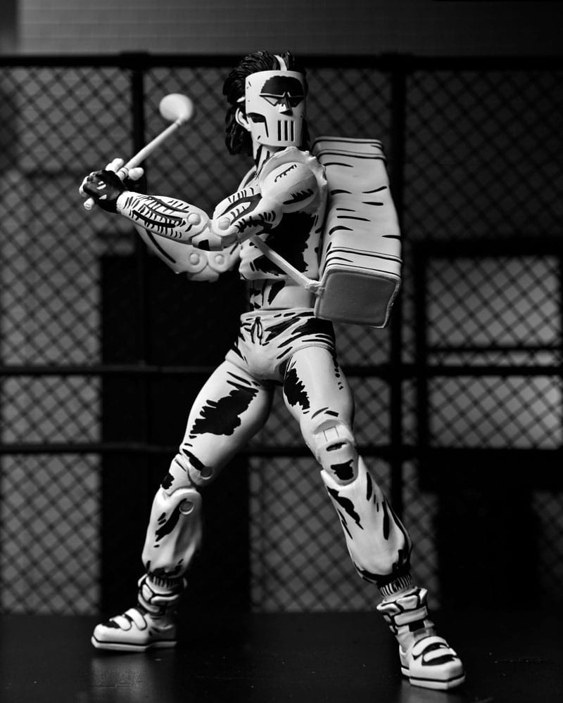 🧪 LAB | SU ORDINAZIONE Teenage Mutant Ninja Turtles Action Figure Casey Jones Black & White 18 cm