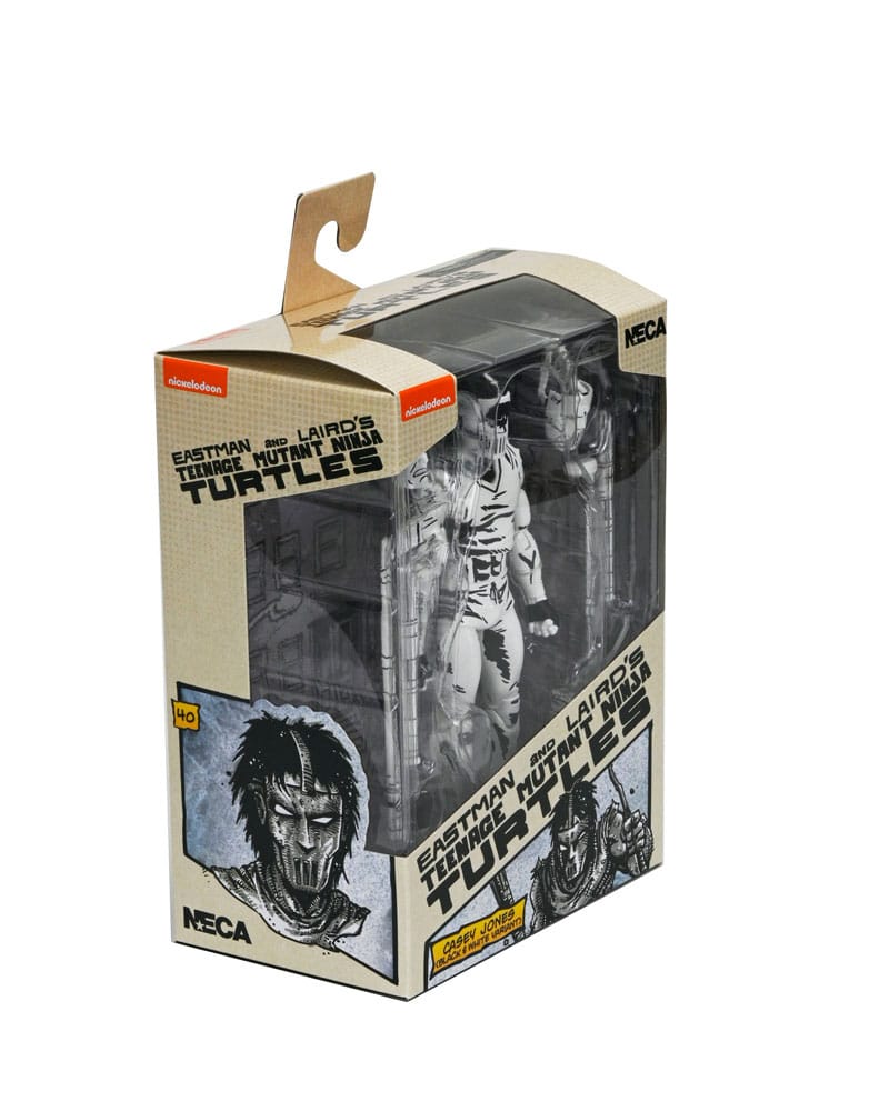 🧪 LAB | SU ORDINAZIONE Teenage Mutant Ninja Turtles Action Figure Casey Jones Black & White 18 cm