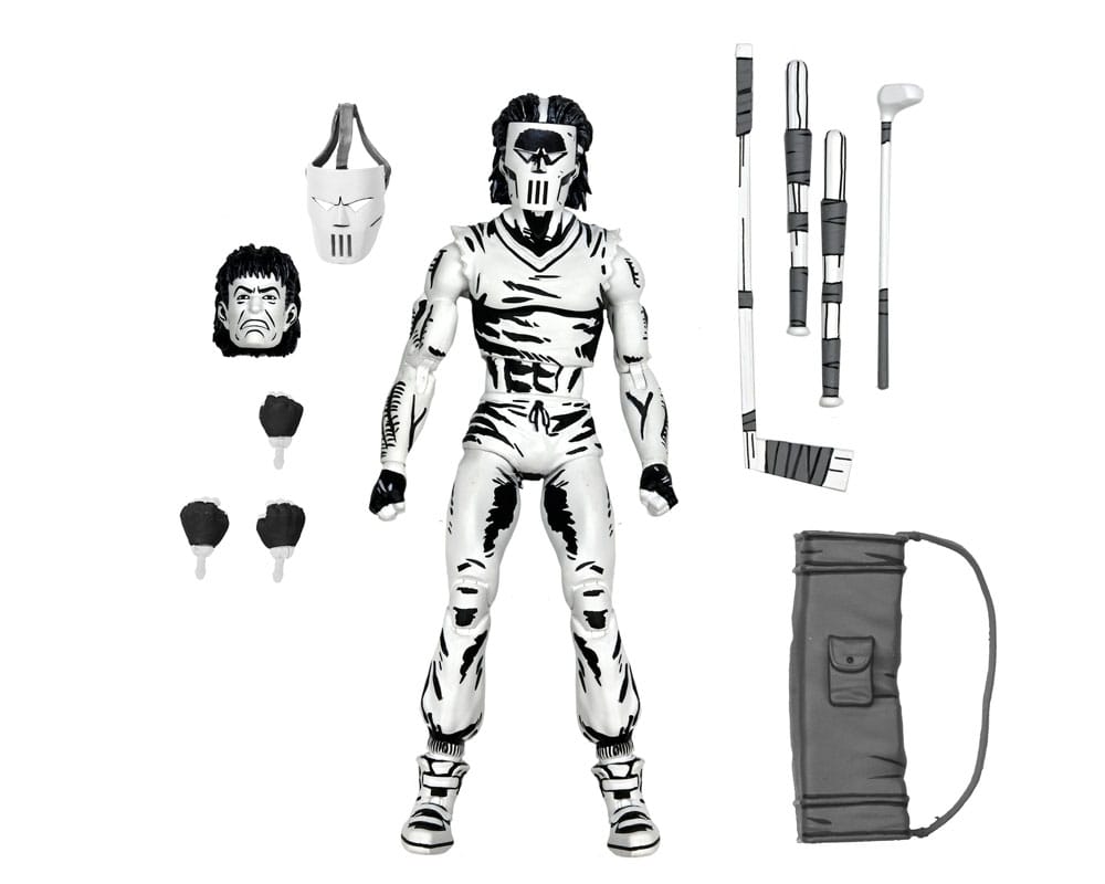 🧪 LAB | SU ORDINAZIONE Teenage Mutant Ninja Turtles Action Figure Casey Jones Black & White 18 cm
