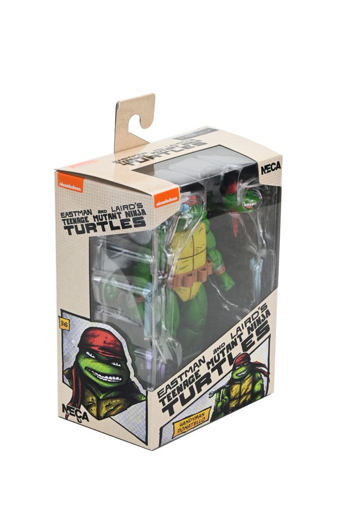 🧪 LAB | SU ORDINAZIONE Teenage Mutant Ninja Turtles Action Figure Handyman Donatello 18 cm
