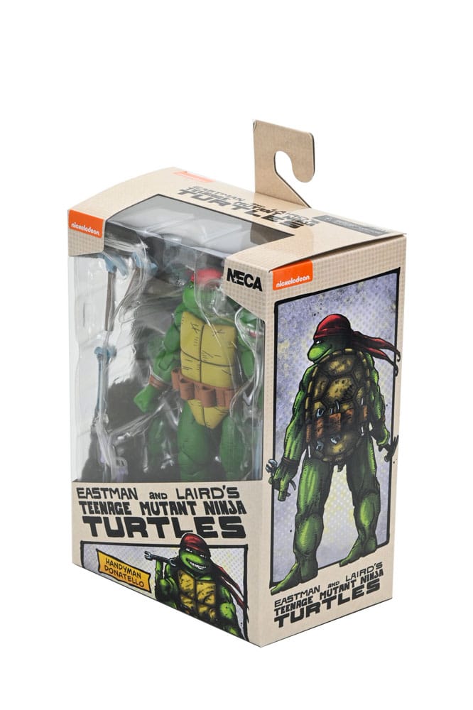 🧪 LAB | SU ORDINAZIONE Teenage Mutant Ninja Turtles Action Figure Handyman Donatello 18 cm