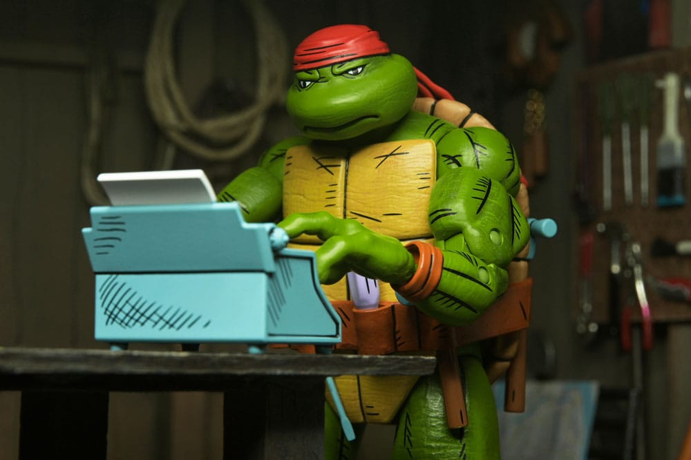 🧪 LAB | SU ORDINAZIONE Teenage Mutant Ninja Turtles Action Figure Handyman Donatello 18 cm