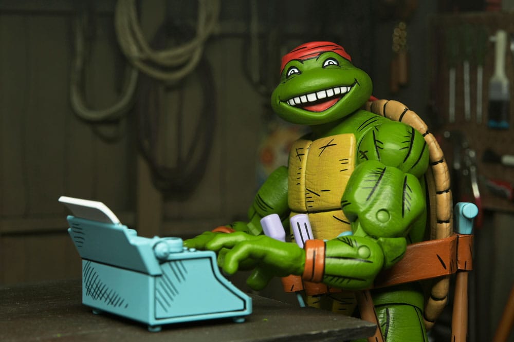 🧪 LAB | SU ORDINAZIONE Teenage Mutant Ninja Turtles Action Figure Handyman Donatello 18 cm