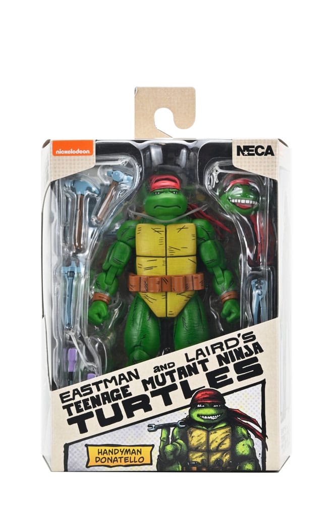 🧪 LAB | SU ORDINAZIONE Teenage Mutant Ninja Turtles Action Figure Handyman Donatello 18 cm