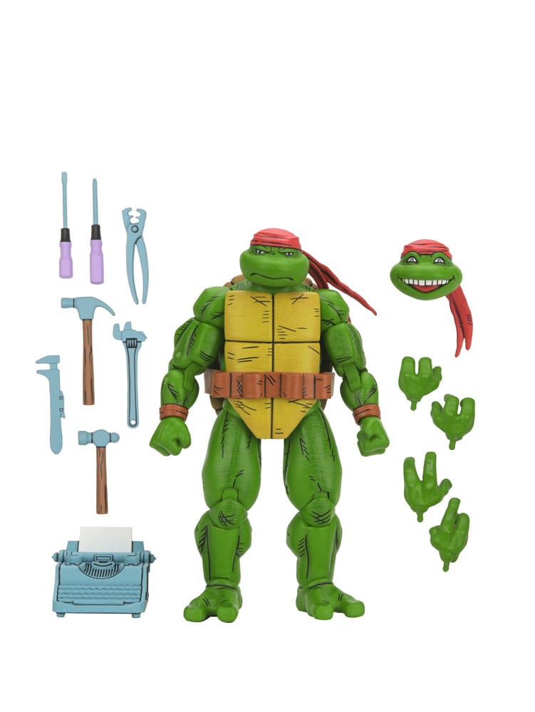 🧪 LAB | SU ORDINAZIONE Teenage Mutant Ninja Turtles Action Figure Handyman Donatello 18 cm