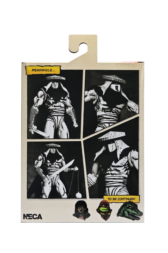 🧪 LAB | SU ORDINAZIONE Teenage Mutant Ninja Turtles Action Figure Foot Assassin Black and White 18 cm