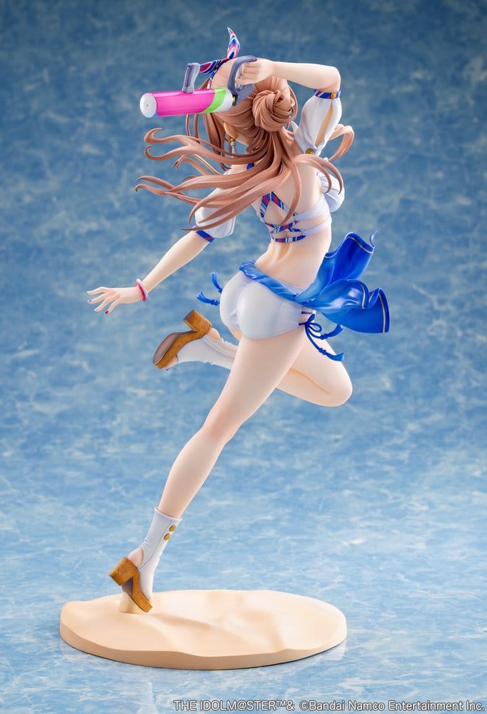 VORBESTELLUNG+ 05/2027 The Idolmaster Gakuen PVC Figur 1/7 Himesaki Rinami Kimi to Semi Blue Ver. With Bonus 27 cm