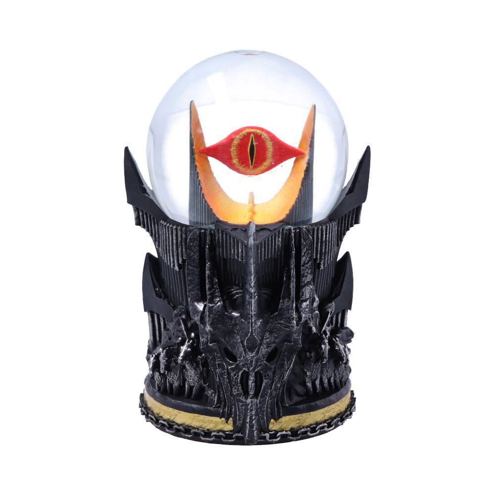 SU ORDINAZIONE Lord of the Rings Snow Globe Sauron 18 cm