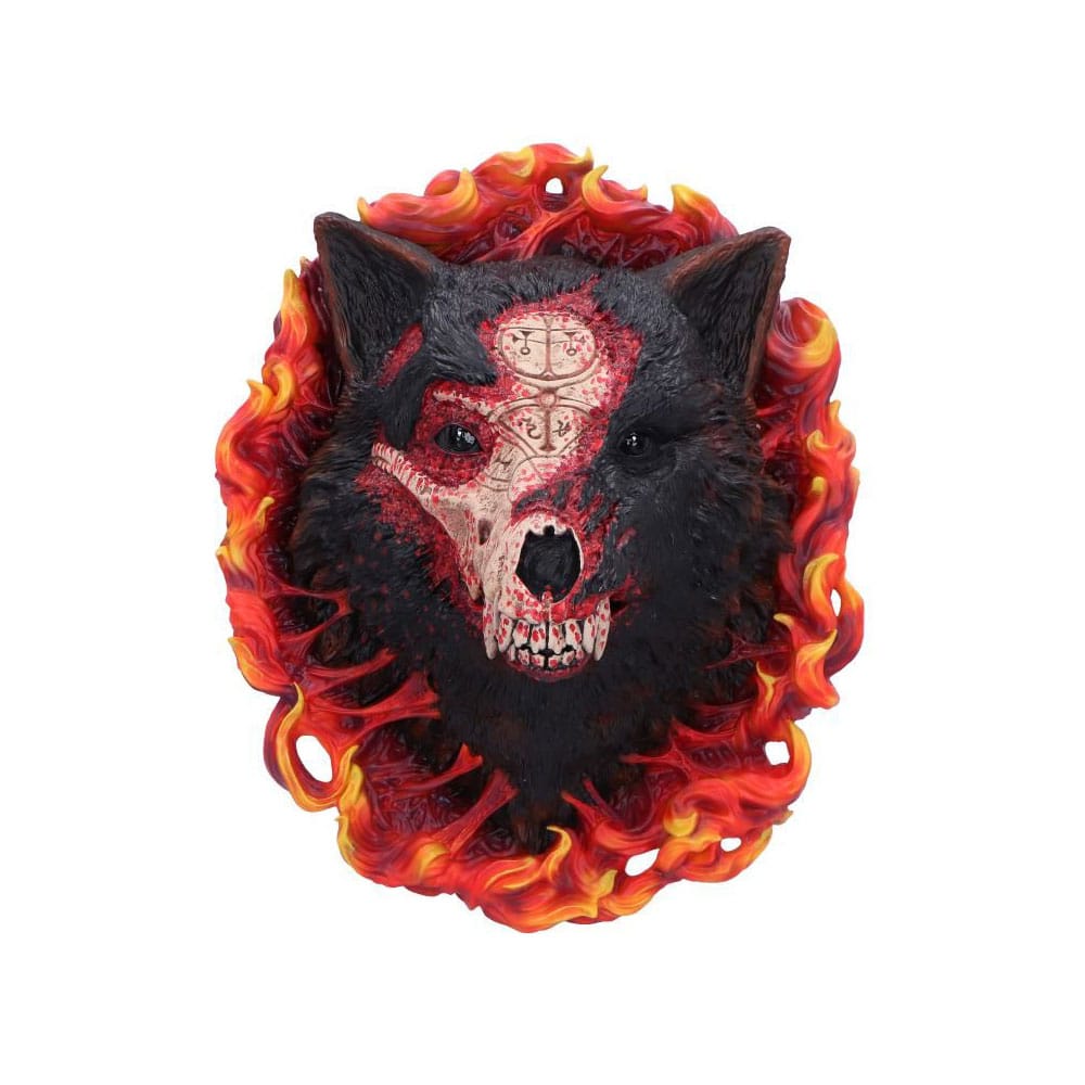 Auf Bestellung gefertigte Diablo IV Wandplakette Mephisto 30 cm