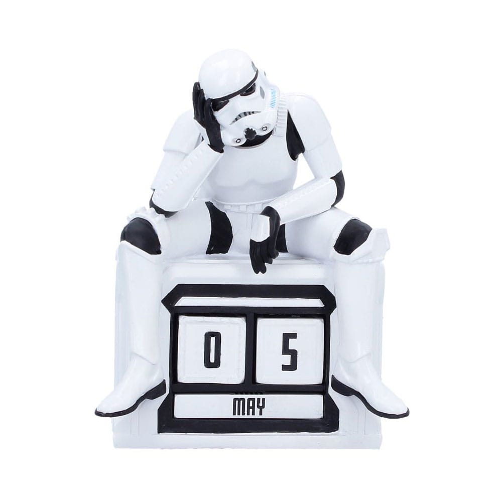 🧪 LAB | SU ORDINAZIONE Original Stormtrooper Perpetual Calendar What a Day 14 cm