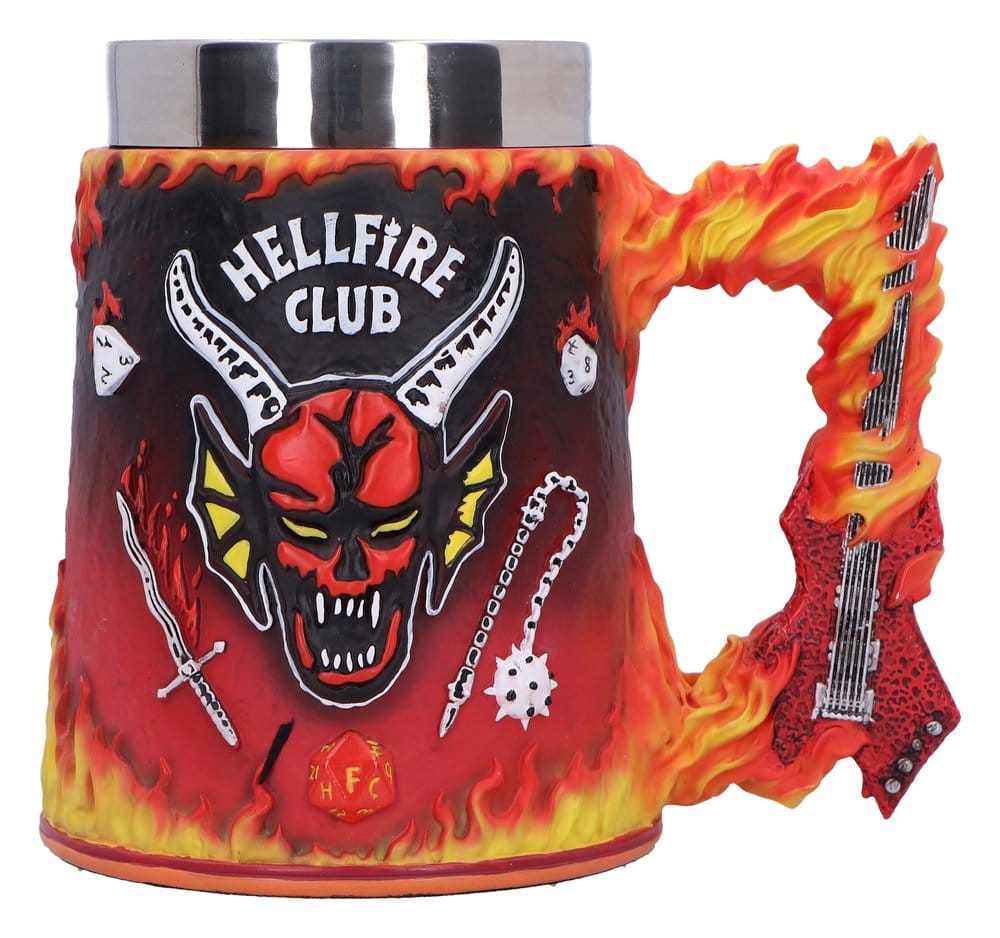 🧪 LAB | SU ORDINAZIONE Stranger Things Tankard Hellfire Club 16 cm